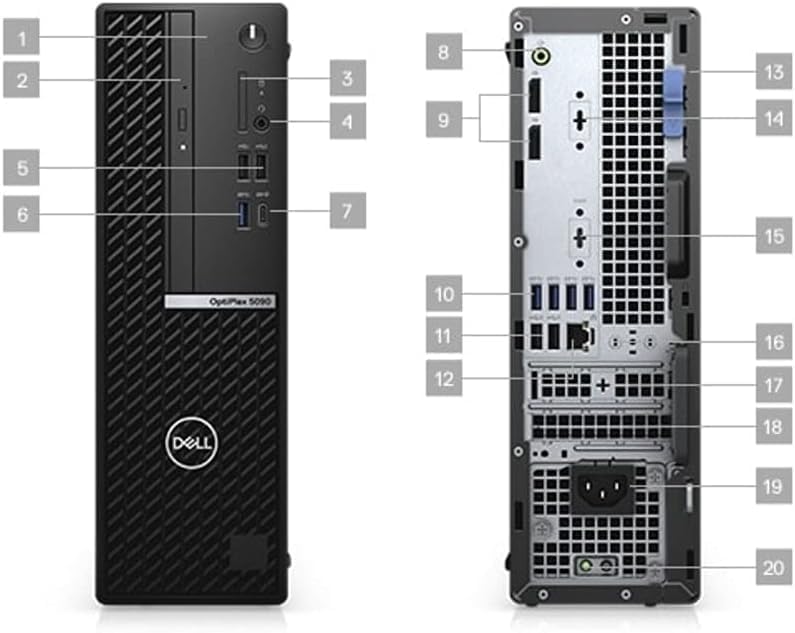 Amazon.com: Dell Optiplex 5090 SFF PC Desktop Computer PC, Intel